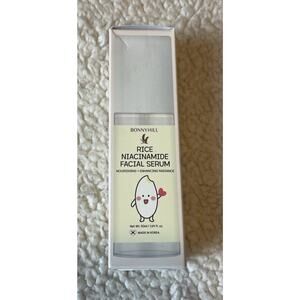 Lot 2 Korean Bonnyhill Rice Ninacinamide Facial Serum Hydration Radiance